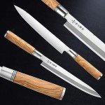 240mm Japanese Sashimi Knife with Olive Wood Handle