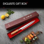 240mm Japanese Sashimi Knife with Olive Wood Handle