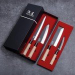 SHANGDAO Japanese Chef Knife Set of 4