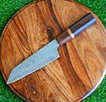 Hand Forged Japanese Santoku Chef Knife