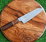 Hand Forged Japanese Santoku Chef Knife