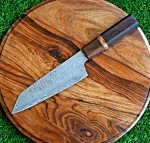 Hand Forged Japanese Santoku Chef Knife