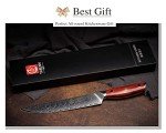 YARENH 8-Inch Damascus Slicing Knife