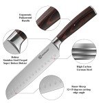 KEEMAKE 2-Piece Japanese Santoku Knife Set