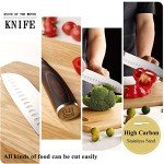 KEEMAKE 2-Piece Japanese Santoku Knife Set