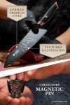 Dalstrong 8" Chef Knife - House Targaryen Edition