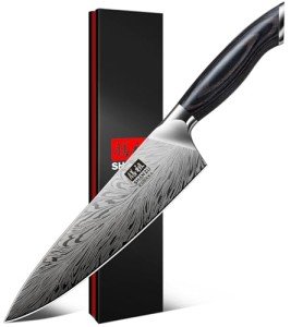 SHAN ZU 8-Inch Japanese Chef Knife - Ultra Sharp