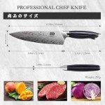 SHAN ZU 8-Inch Japanese Chef Knife - Ultra Sharp