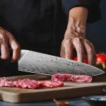 SHAN ZU 8-Inch Japanese Chef Knife - Ultra Sharp