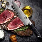 SHAN ZU 8-Inch Japanese Chef Knife - Ultra Sharp