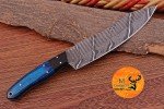 Custom Hand-Forged Damascus Japanese Chef Knife