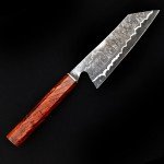 Damascus Chef Knife with Rosewood Handle