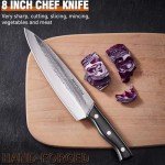 Naitesen 4-Piece Precision Butcher Knife Set