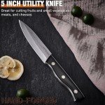 Naitesen 4-Piece Precision Butcher Knife Set