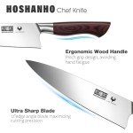 HOSHANHO 8-Inch Super Sharp Chef Knife