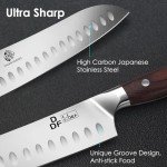 Ultra Sharp 7-inch Japanese Santoku Chef Knife