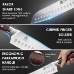 Ultra Sharp 7-inch Japanese Santoku Chef Knife