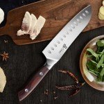 Ultra Sharp 7-inch Japanese Santoku Chef Knife