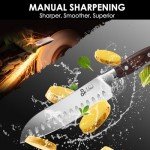 Ultra Sharp 7-inch Japanese Santoku Chef Knife