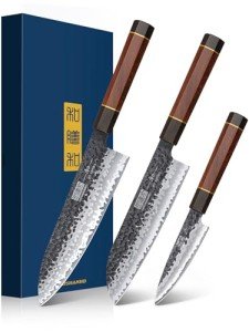 HOSHANHO 3-Piece VG-10 Japanese Chef Knife Set