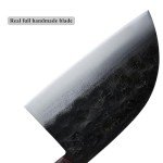 HIDAMOS Handforged Serbian Cleaver - Carbon Steel Knife