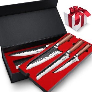 Huusk 6-Piece Handmade Japanese Chef Knife Set