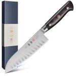 Kanngou 7" Santoku Knife with Pakkawood Handle