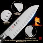 Kanngou 7" Santoku Knife with Pakkawood Handle