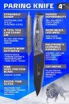 Dalstrong 4" Paring Knife - Delta Wolf Series