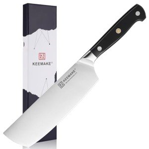 KEEMAKE 7-Inch Nakiri Knife - Razor Sharp Chef Knife