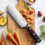 KEEMAKE 7-Inch Nakiri Knife - Razor Sharp Chef Knife