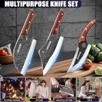 Precision Japanese Butcher Knife Set - 4 Pieces