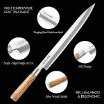 Hezhen 300mm Japanese Sashimi Knife with Case
