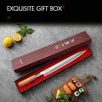 Hezhen 300mm Japanese Sashimi Knife with Case