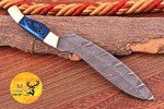 Custom Hand Forged Japanese Chef Knife - Damascus Steel