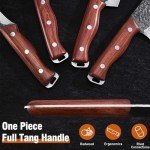 4PCS Hand Forged Japanese Chef Knife Set