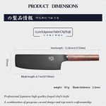 Mitsumoto Sakari 7-Inch Nakiri Chef Knife