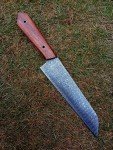 Custom 12" Handmade Damascus Japanese Chef Knife