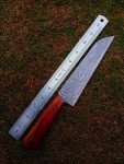 Custom 12" Handmade Damascus Japanese Chef Knife