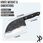 Professional 7" Japanese Meat Cleaver Knife
