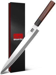 SHAN ZU 10" Sushi Knife with Sandalwood Handle