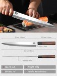 SHAN ZU 10" Sushi Knife with Sandalwood Handle
