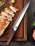 SHAN ZU 10" Sushi Knife with Sandalwood Handle