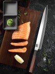 SHAN ZU 10" Sushi Knife with Sandalwood Handle