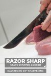 Valhalla Series 12" Slicing Knife - Ravenstone Black