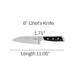 6-Inch Precision Forged Japanese Chef Knife