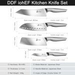 Professional 4-Piece Japanese Kitchen Knife Set