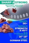 Dalstrong 8" Bull Nose Butcher Knife - Gladiator Series