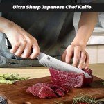 SHAN ZU 6-inch Damascus Utility Knife