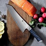 FINTISO 8" Ultra Sharp Japanese Chef Knife